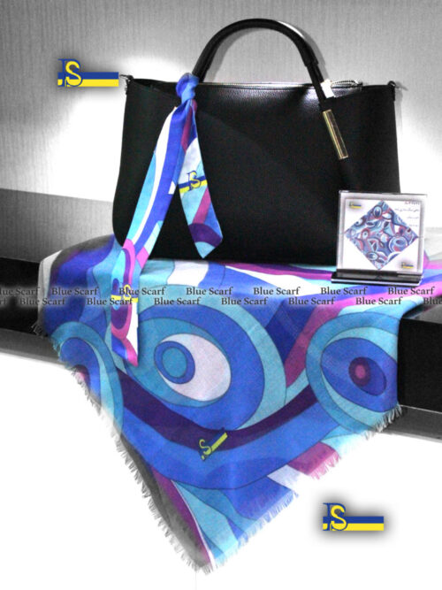 روسری نخی تابستانی 8032721 - تصویر 2