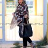 روسری نخی کد 8060422 - تصویر 4