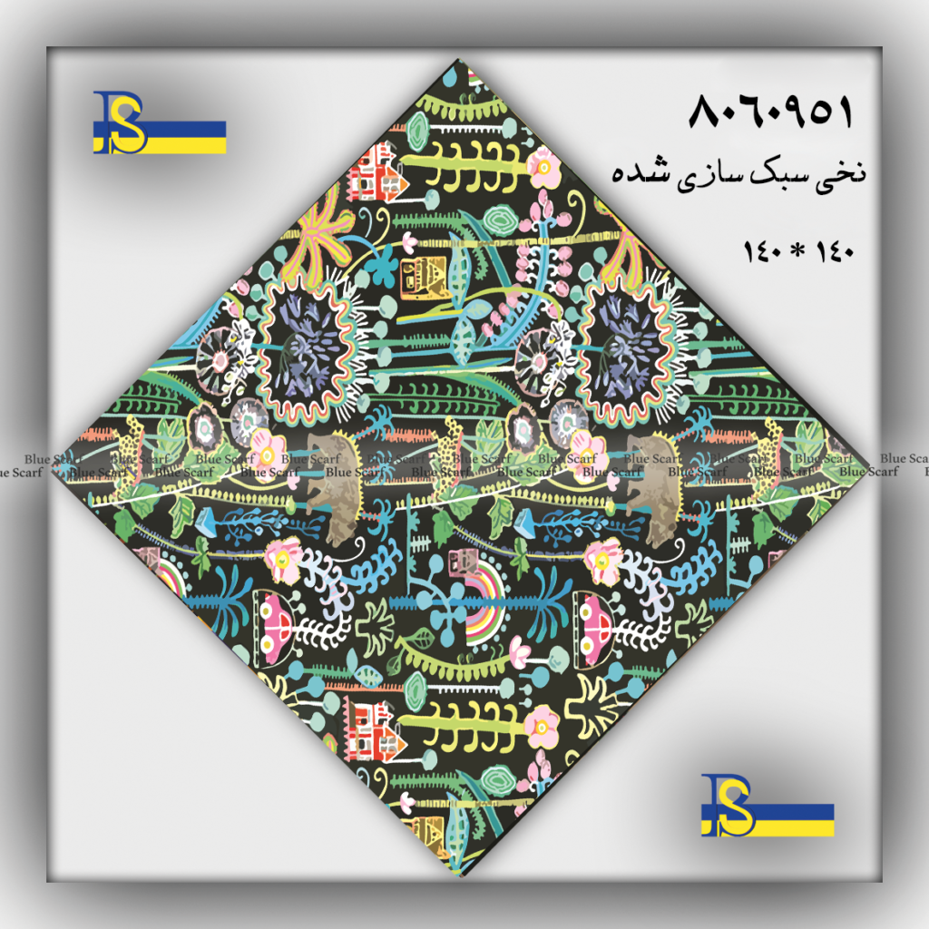 روسری نخی کد 8060951 - تصویر 6