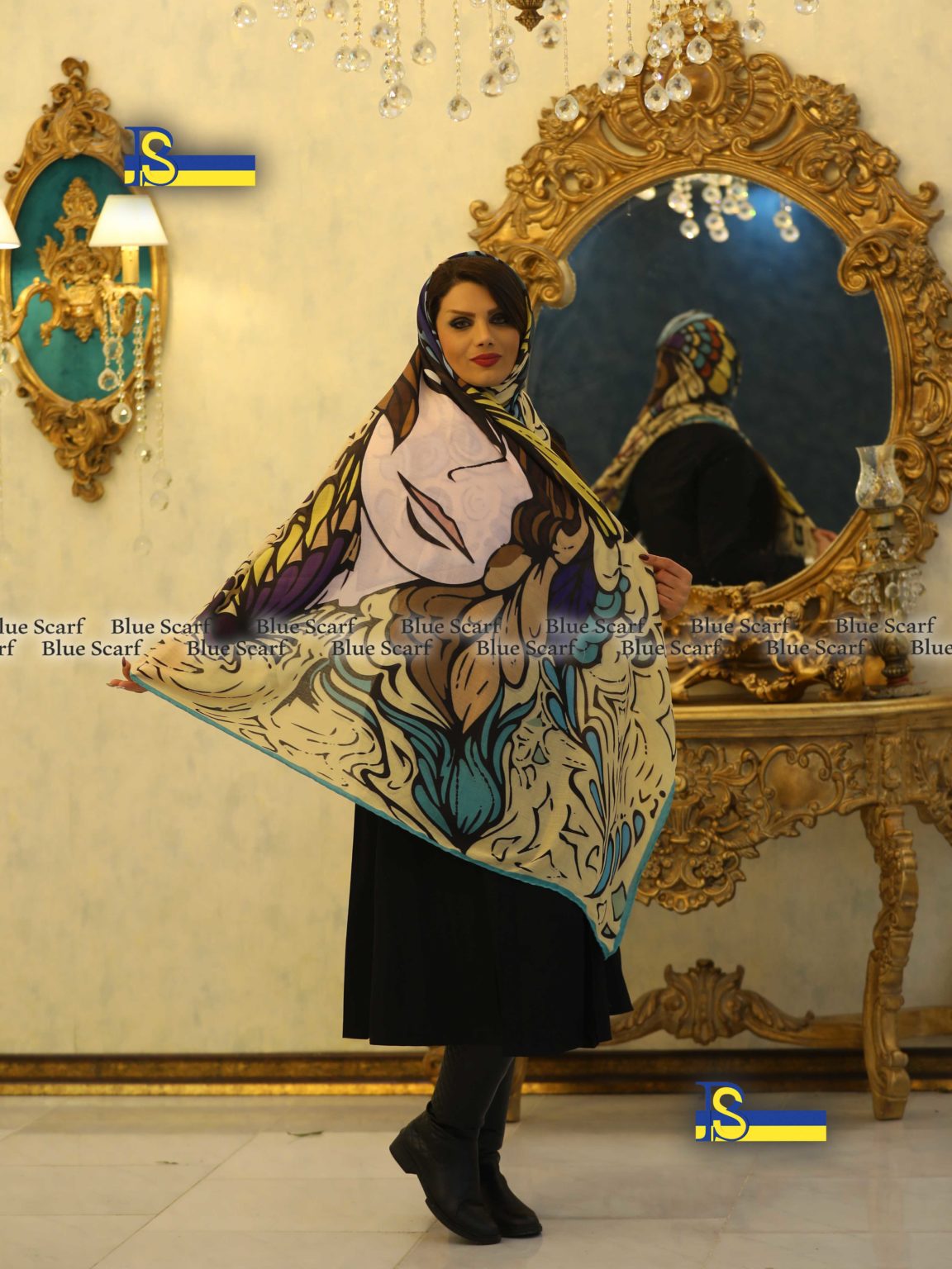 روسری  کد 8090741
