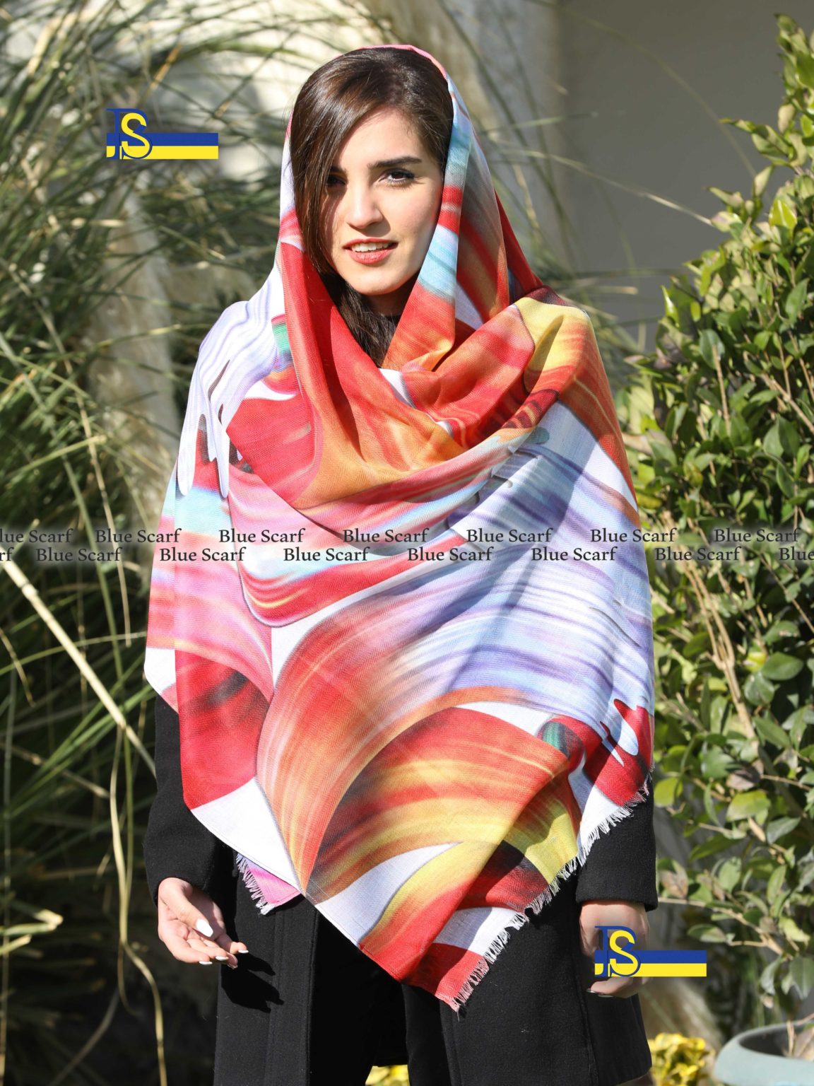 شال  کد S8063131 - تصویر 5